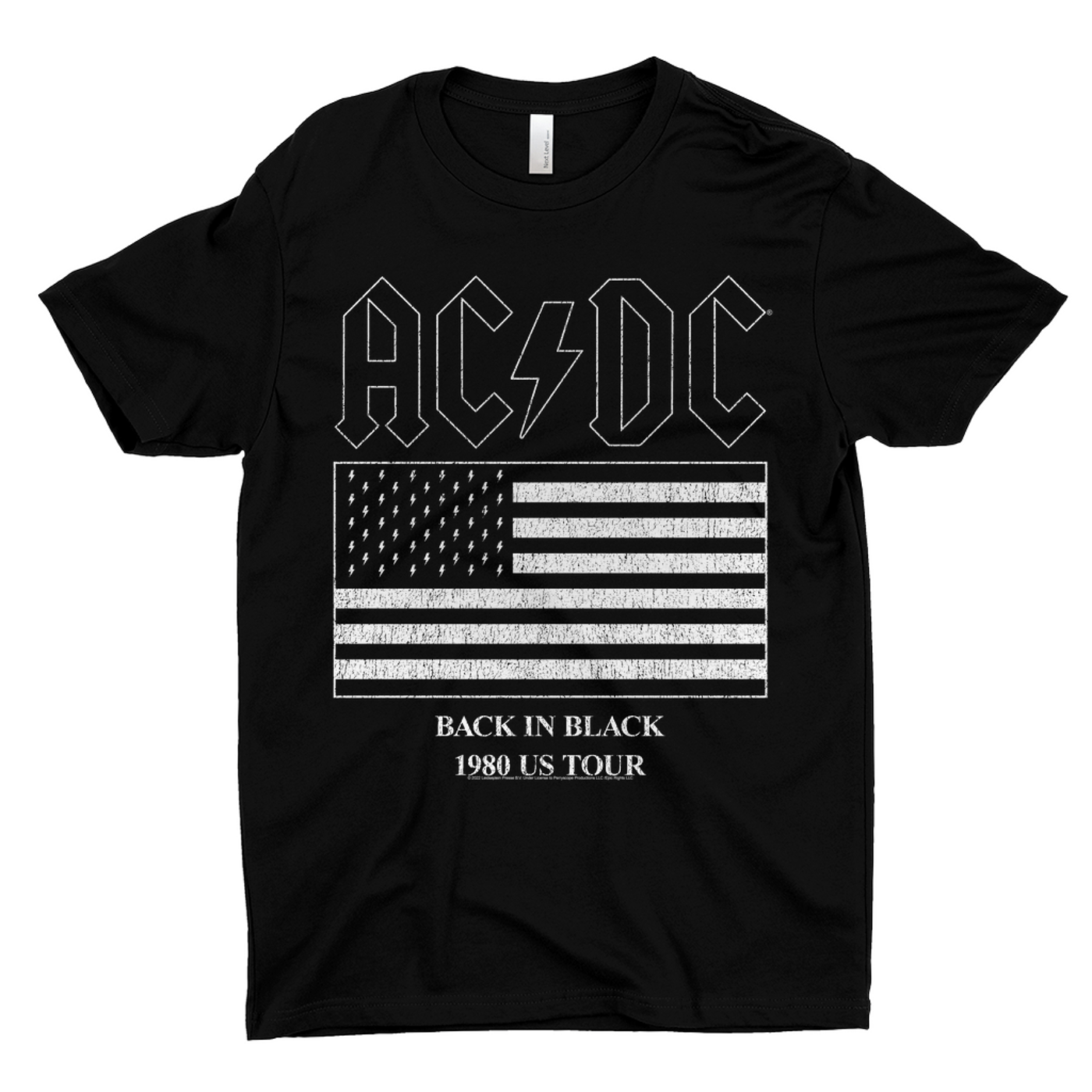 Ac dc back in black shirt online